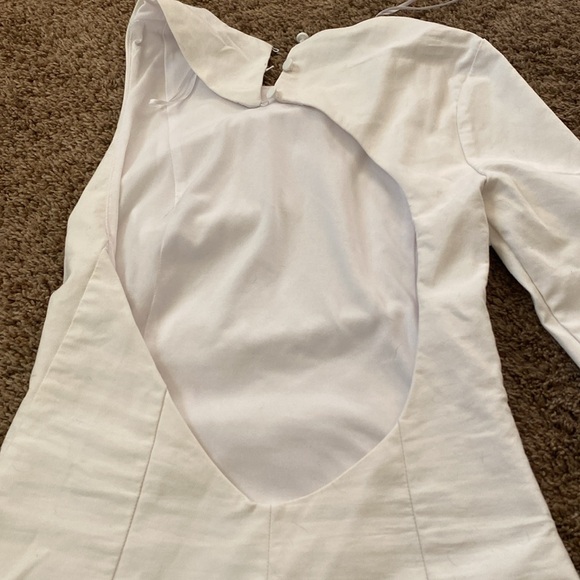 Zara | Asymmetrical Open-Back Bodysuit - Picture 12 of 13